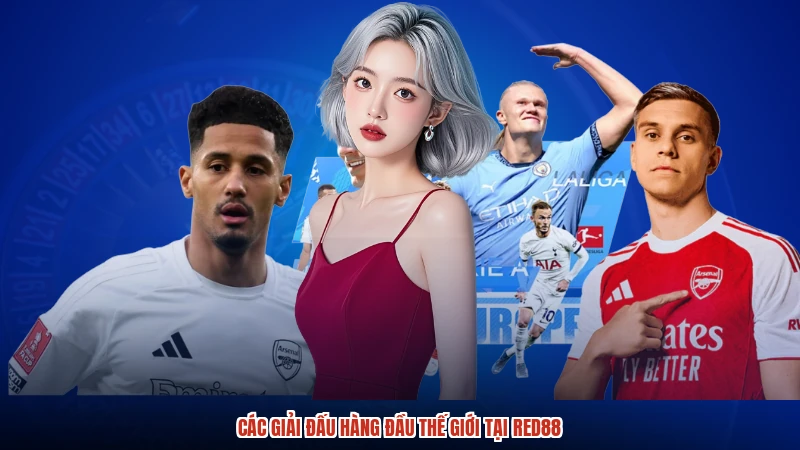 Các giải đấu hàng đầu thế giới tại RED88