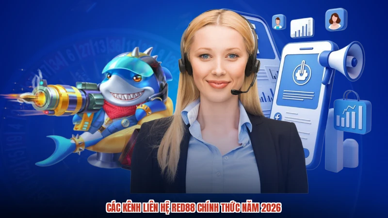 Các kênh liên hệ RED88 chính thức năm 2026
