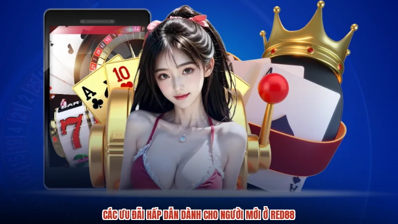 Các ưu đãi hấp dẫn dành cho người mới ở RED88