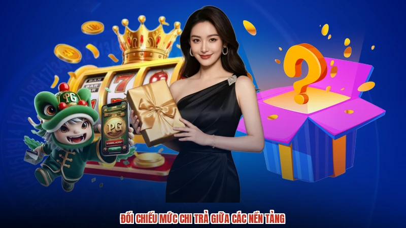 Đối chiếu mức chi trả giữa các nền tảng