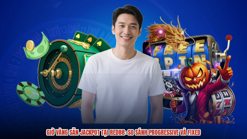 Giờ Vàng Săn Jackpot Tại RED88: So Sánh Progressive Và Fixed