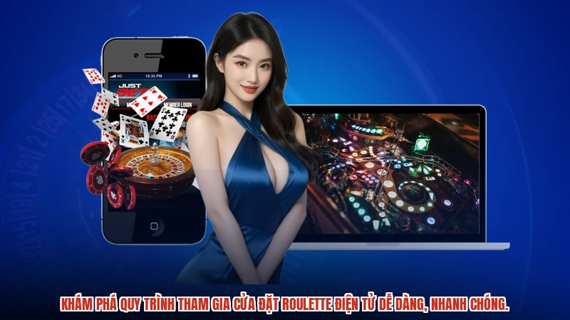 Khám phá quy trình tham gia cửa đặt roulette điện tử dễ dàng, nhanh chóng.