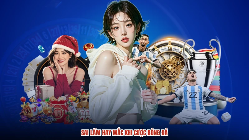 Sai lầm hay mắc khi cược bóng đá